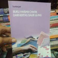 Image of buku harian cantik dari kertas daur ulang
