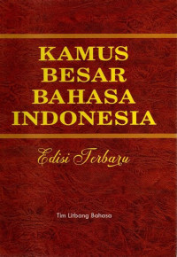 Image of kamus besar bahasa indonesia edisi terbaru