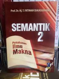 Image of Semantik 2 pemahaman ilmu makna