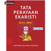 Image of tata perayaan ekaristi buku umat