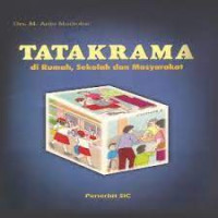 Image of Tata krama di rumah, sekolah dan masyarakat