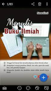 Image of menulis buku ilmiah