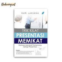 Image of trik kilat presentasi memikat : rahasia menjadi pemenang setiap presentasi
